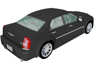 Chrysler 300C (2006) 3D Model preview