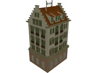 Hotel Great 3D Model preview