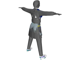 Woman 3D Model preview