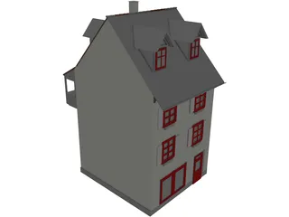 House 3D Model preview