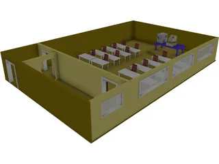 Class 3D Model preview