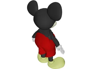 Mickey Mouse 3D Model preview