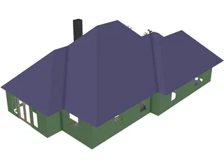 House 3D Model preview