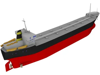 Tanker 3D Model preview