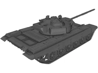 T-72M1 3D Model preview