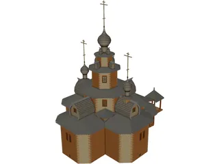 Church Tranfiguration 3D Model preview