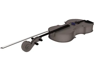 Viola 3D Model preview