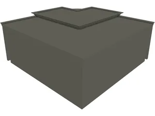 Shopping Center 3D Model preview
