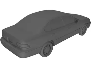Toyota Avalon (1995) 3D Model preview