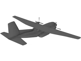 C-160 Transall 3D Model preview