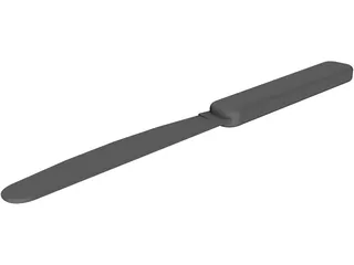 Knife 3D Model preview
