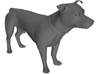 Dog 3D Model preview