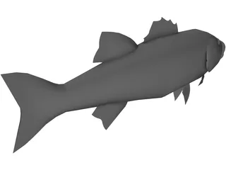 Fish 3D Model preview