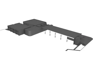 Executive Office Building 3D Model preview