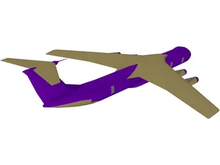 C-141 Starlifter 3D Model preview