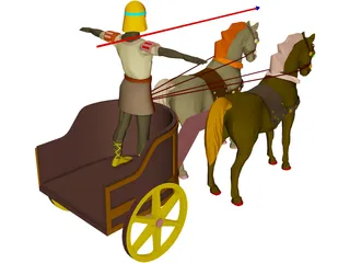 Chariot 3D Model preview