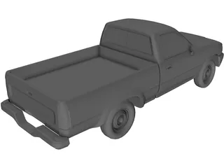 Toyota Pickup (1990) 3D Model preview