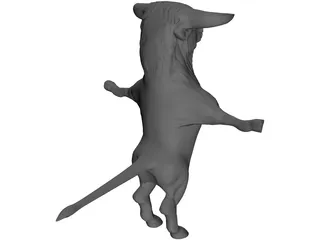Bull 3D Model preview