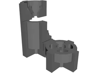 Foam Study Model 3D Model preview