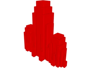High Rise 3D Model preview