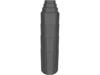 High Rise 3D Model preview