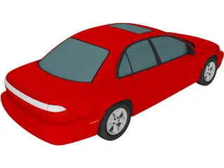 Cadillac Catera (1999) 3D Model preview