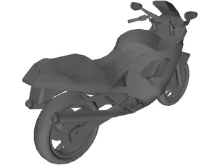 Suzuki Katana (1991) 3D Model preview