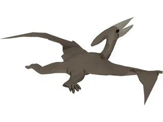 Pterodactyl 3D Model preview