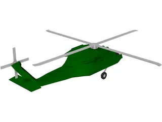 Sikorsky MH-60 Stallion 3D Model preview