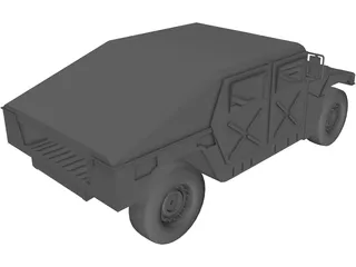 Humvee 3D Model preview