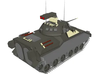 M3 Bradley 3D Model preview