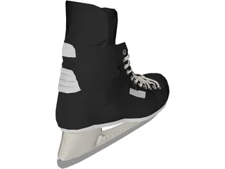Ice Skate 3D Model preview