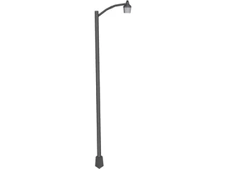 Street Light 3D Model preview