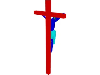 Crucifix 3D Model preview
