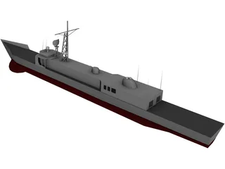 FFG Oliver Perry 3D Model preview