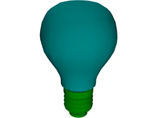 Light Bulb 3D Model preview
