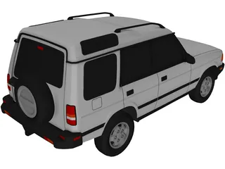 Land Rover Discovery (1996) 3D Model preview
