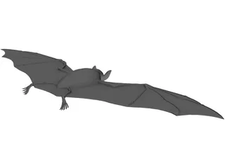 Vampire Bat 3D Model preview