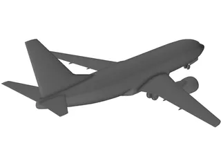 Boeing 737 3D Model preview