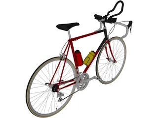 Bicycle 3D Model preview