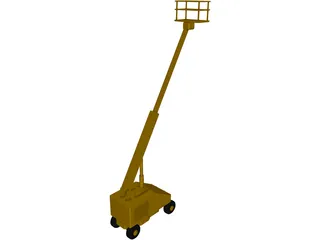 Manlift 3D Model preview