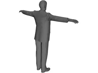 Man 3D Model preview