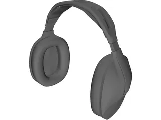 Headphones 3D Model preview