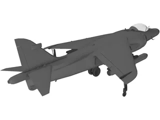 BAE Sea Harrier Mk.2 3D Model preview