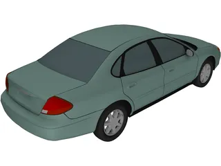Ford Taurus (2000) 3D Model preview