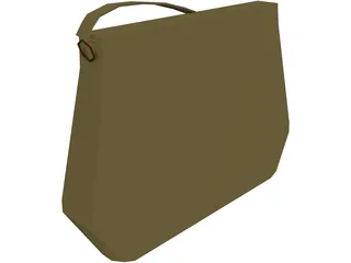 Shoulder Bag 3D Model preview