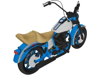 Harley-Davidson 3D Model preview