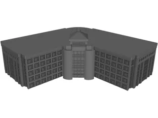 State Building 3D Model preview