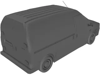 Fiat Scudo 3D Model preview