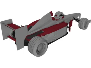 Ferrari F399 F1 (1999) 3D Model preview